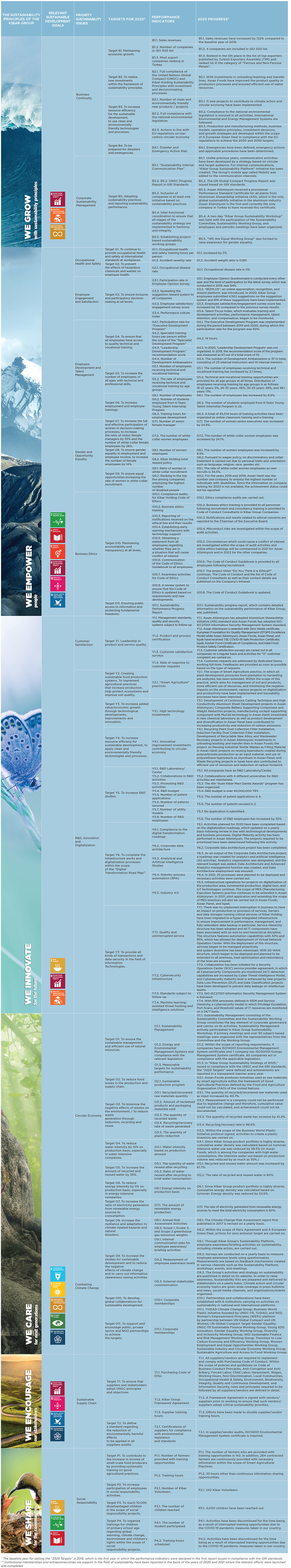 Kibar Group’s Sustainability Strategy 2025